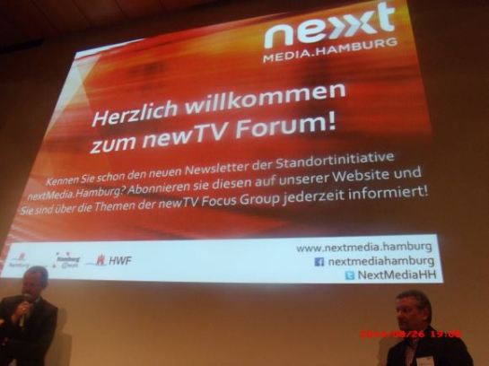 New TV – Forum 2014 in Hamburg.